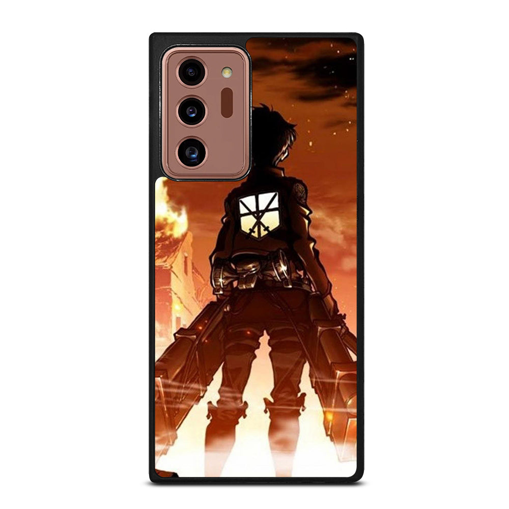 EREN YEAGER ATTACK ON TITAN ANIME SERIES Samsung Galaxy Note 20 Ultra Case Cover