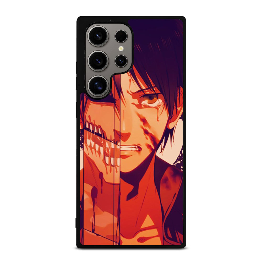 EREN YEAGER ATTACK ON TITAN FACE Samsung Galaxy S24 Ultra Case Cover
