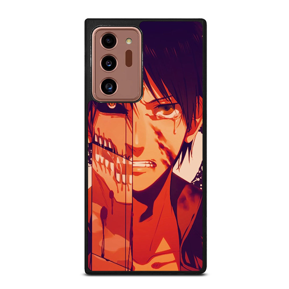EREN YEAGER ATTACK ON TITAN FACE Samsung Galaxy Note 20 Ultra Case Cover