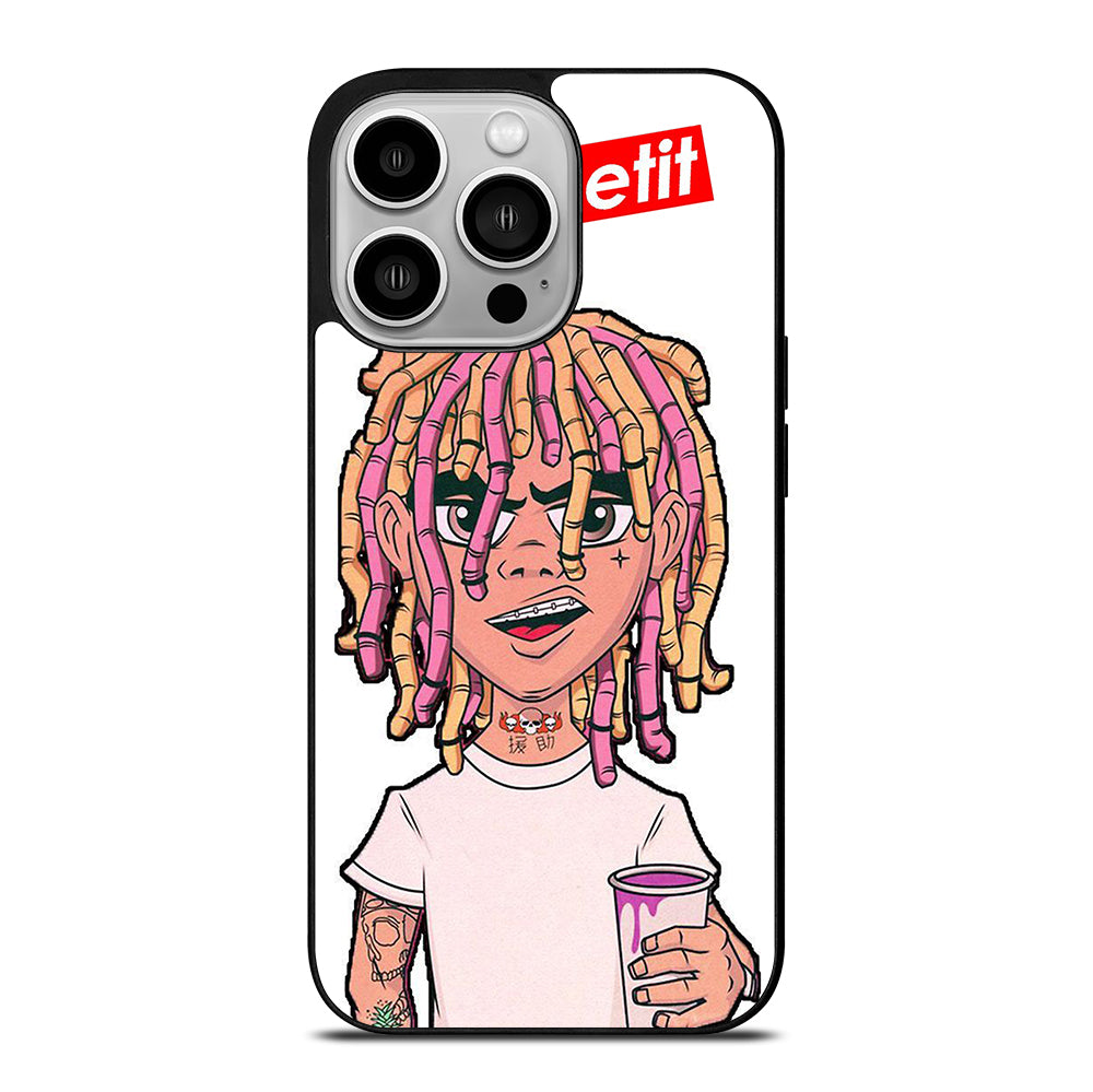 ESKETIT LIL PUMP RAPPER CARTOON 2 iPhone 14 Pro Case Cover