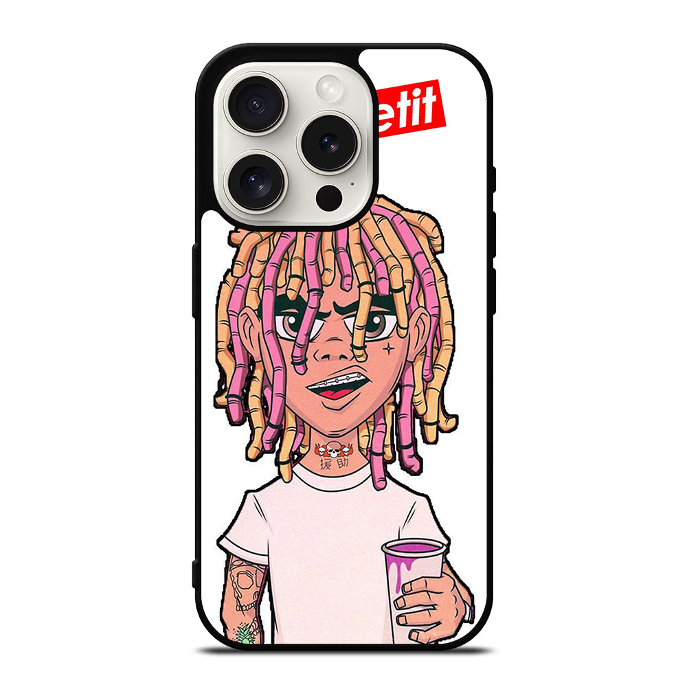 ESKETIT LIL PUMP RAPPER CARTOON 2 iPhone 15 Pro Case Cover