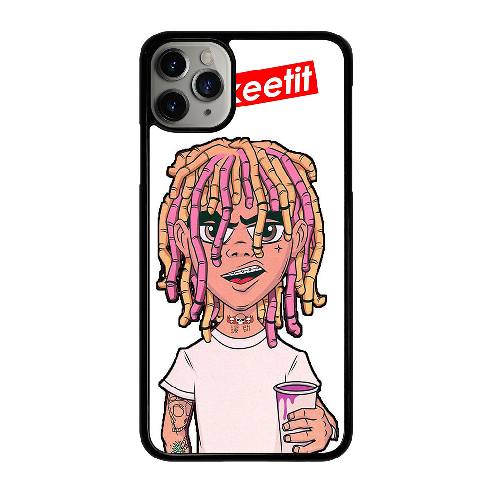 ESKETIT LIL PUMP RAPPER CARTOON 2 iPhone 11 Pro Max Case Cover