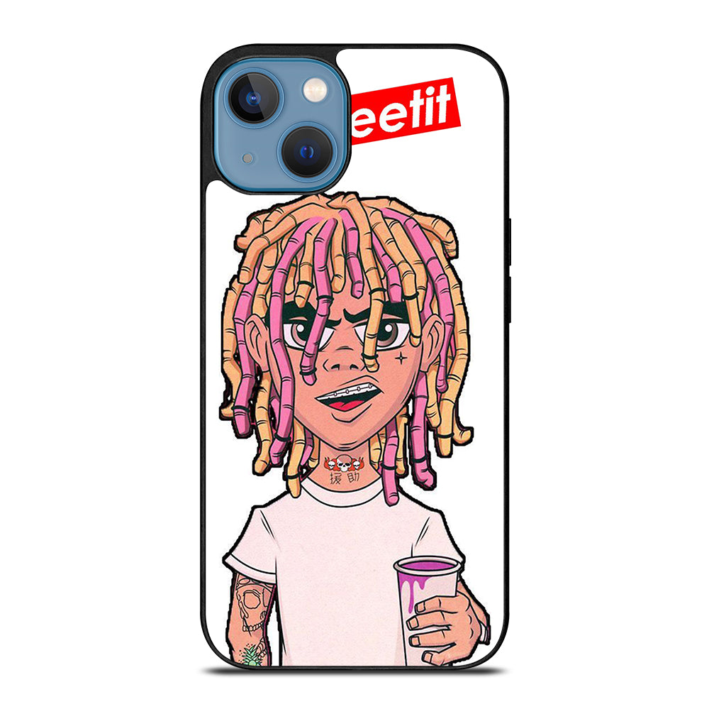 ESKETIT LIL PUMP RAPPER CARTOON 2 iPhone 13 Case Cover