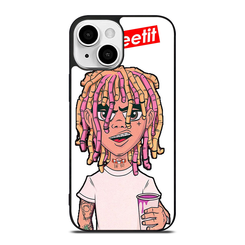 ESKETIT LIL PUMP RAPPER CARTOON 2 iPhone 13 Mini Case Cover