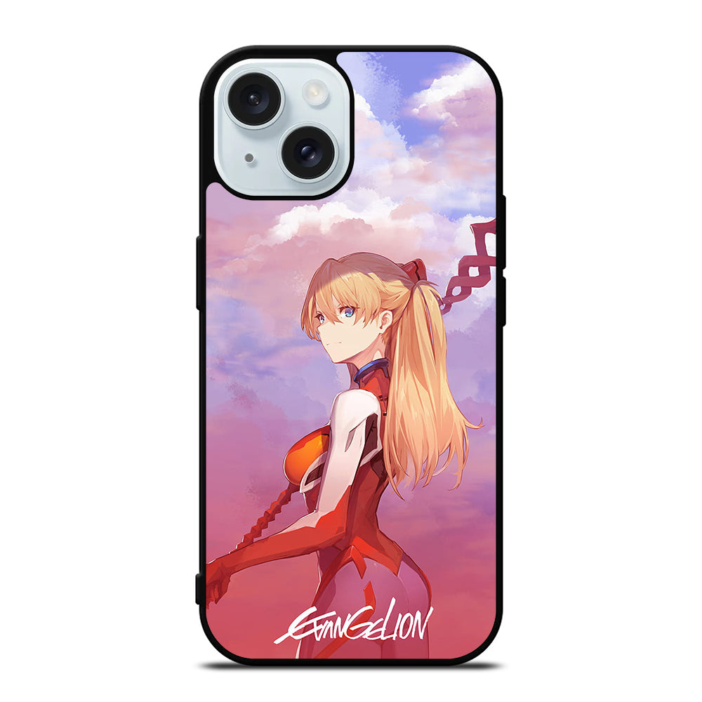 EVANGELION ASUKA CUTE ANIME iPhone 15 Case Cover