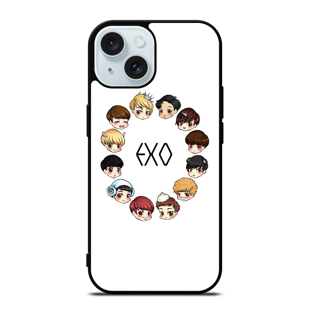 EXO CHIBI iPhone 15 Case Cover