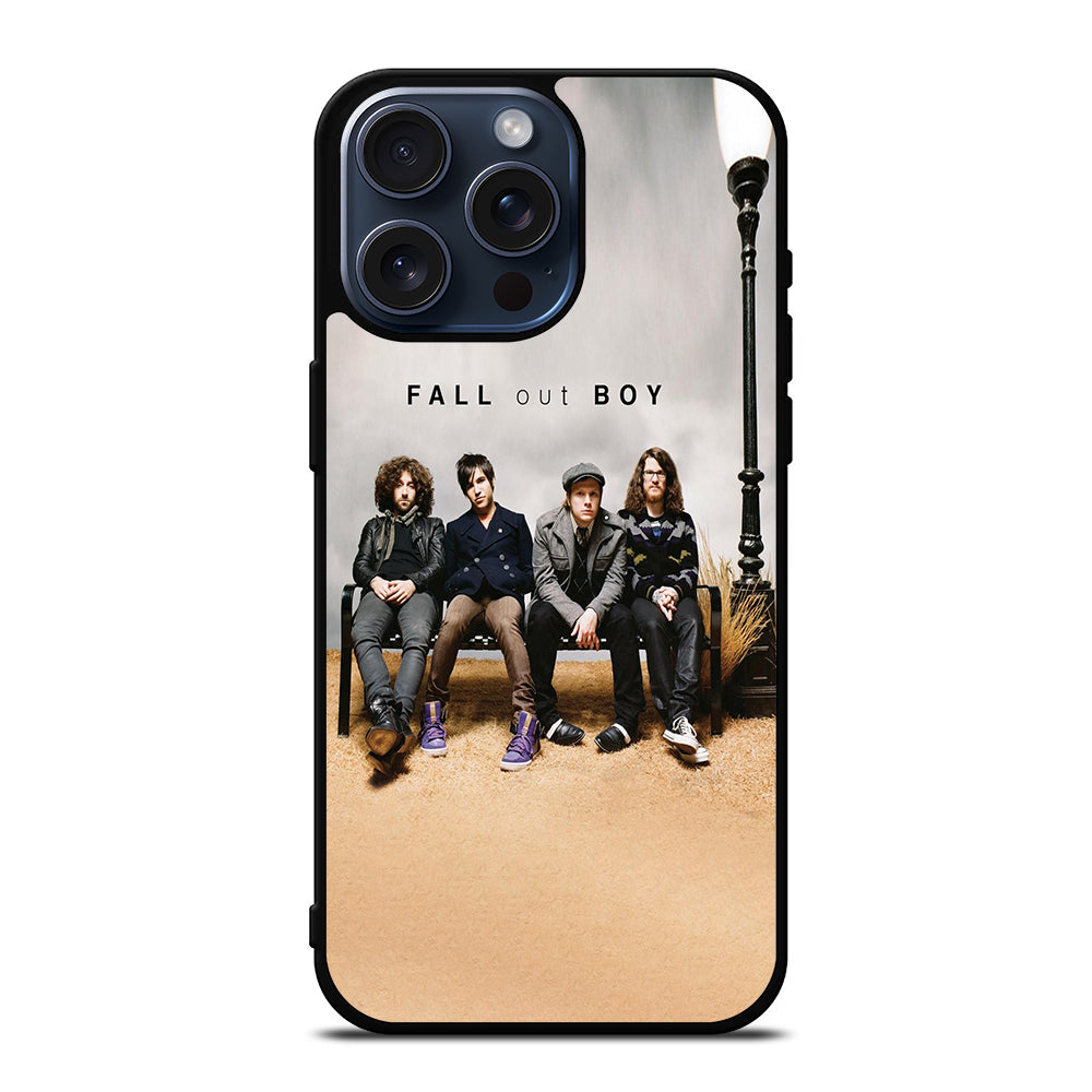 FALL OUT BOY BAND POSTER iPhone 15 Pro Max Case Cover
