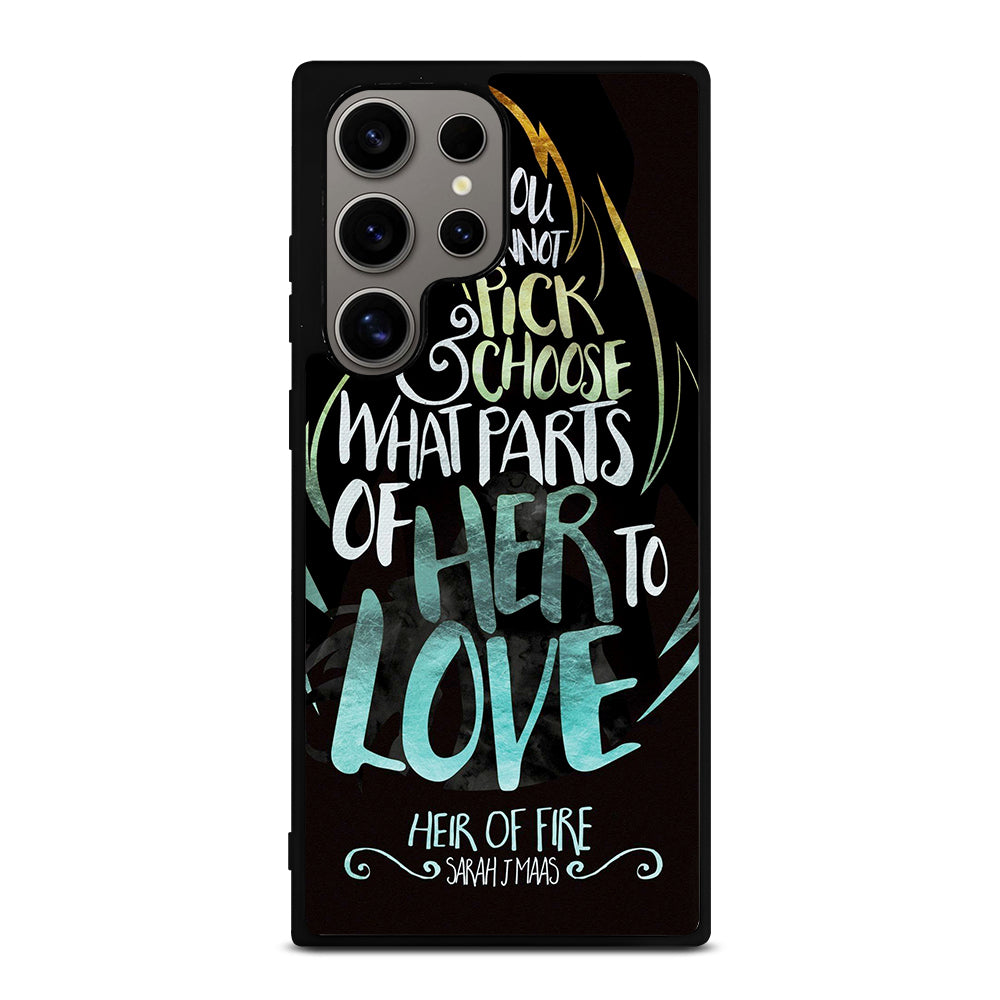 FANDOM LIFE QUOTE 3 Samsung Galaxy S24 Ultra Case Cover