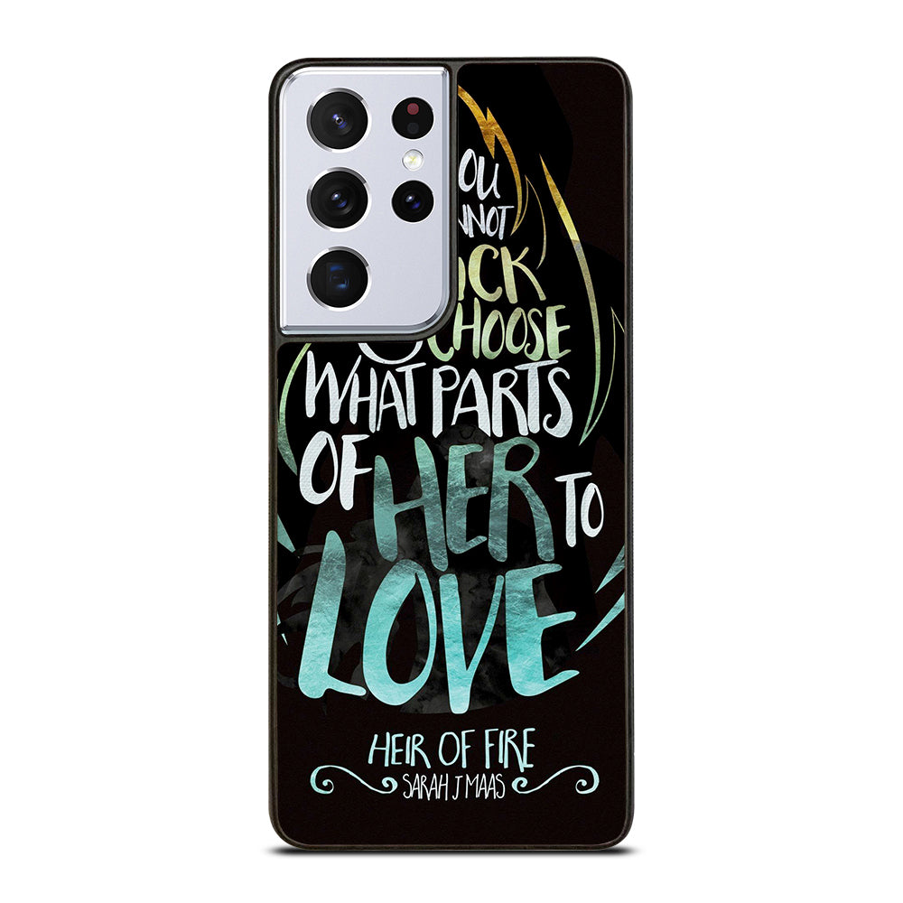 FANDOM LIFE QUOTE 3 Samsung Galaxy S21 Ultra Case Cover