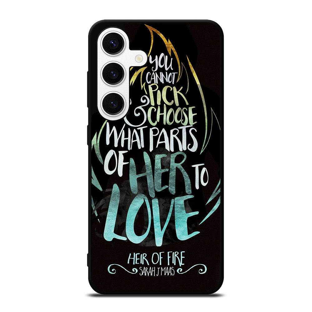 FANDOM LIFE QUOTE 3 Samsung Galaxy S24 Case Cover