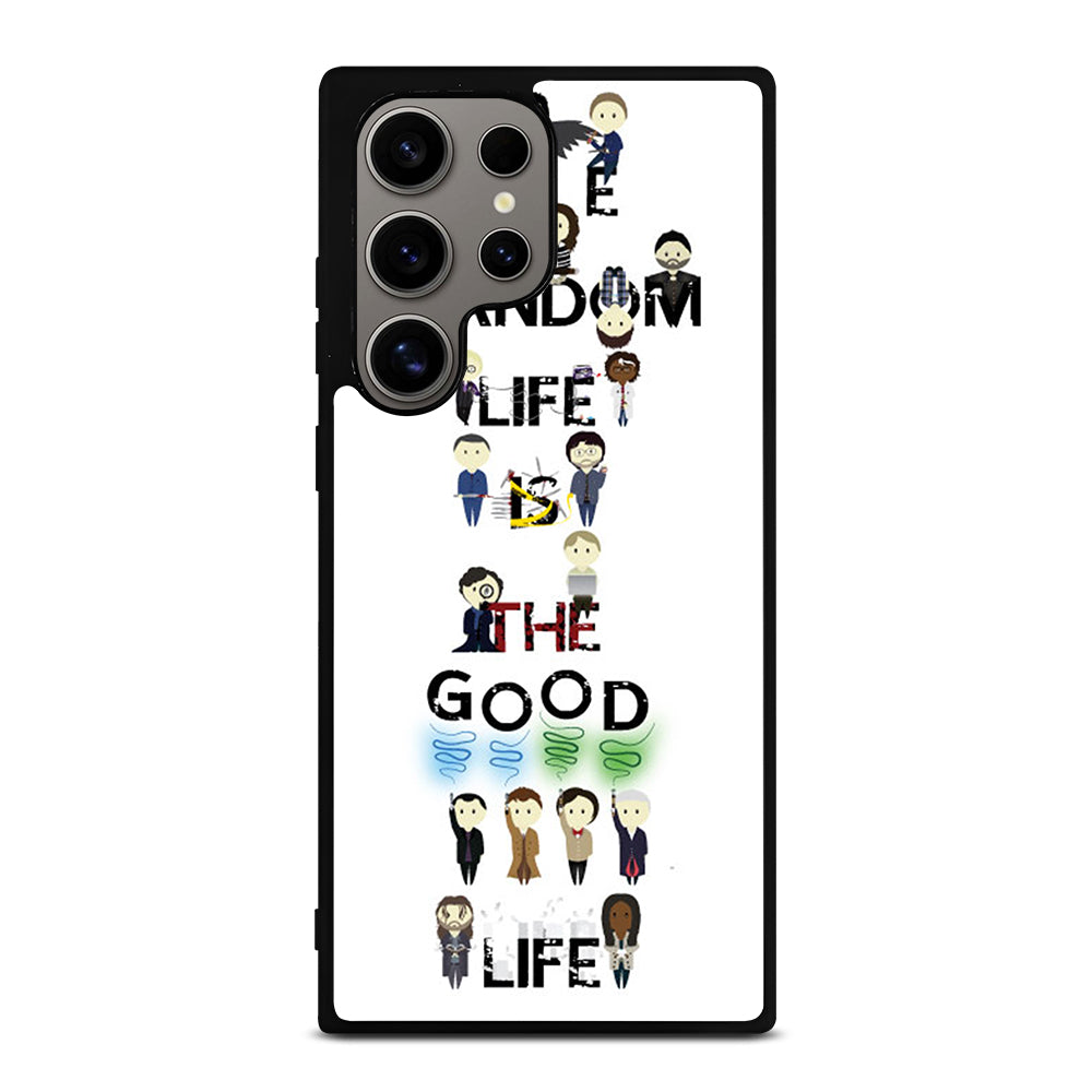 FANDOM LIFE QUOTE 4 Samsung Galaxy S24 Ultra Case Cover