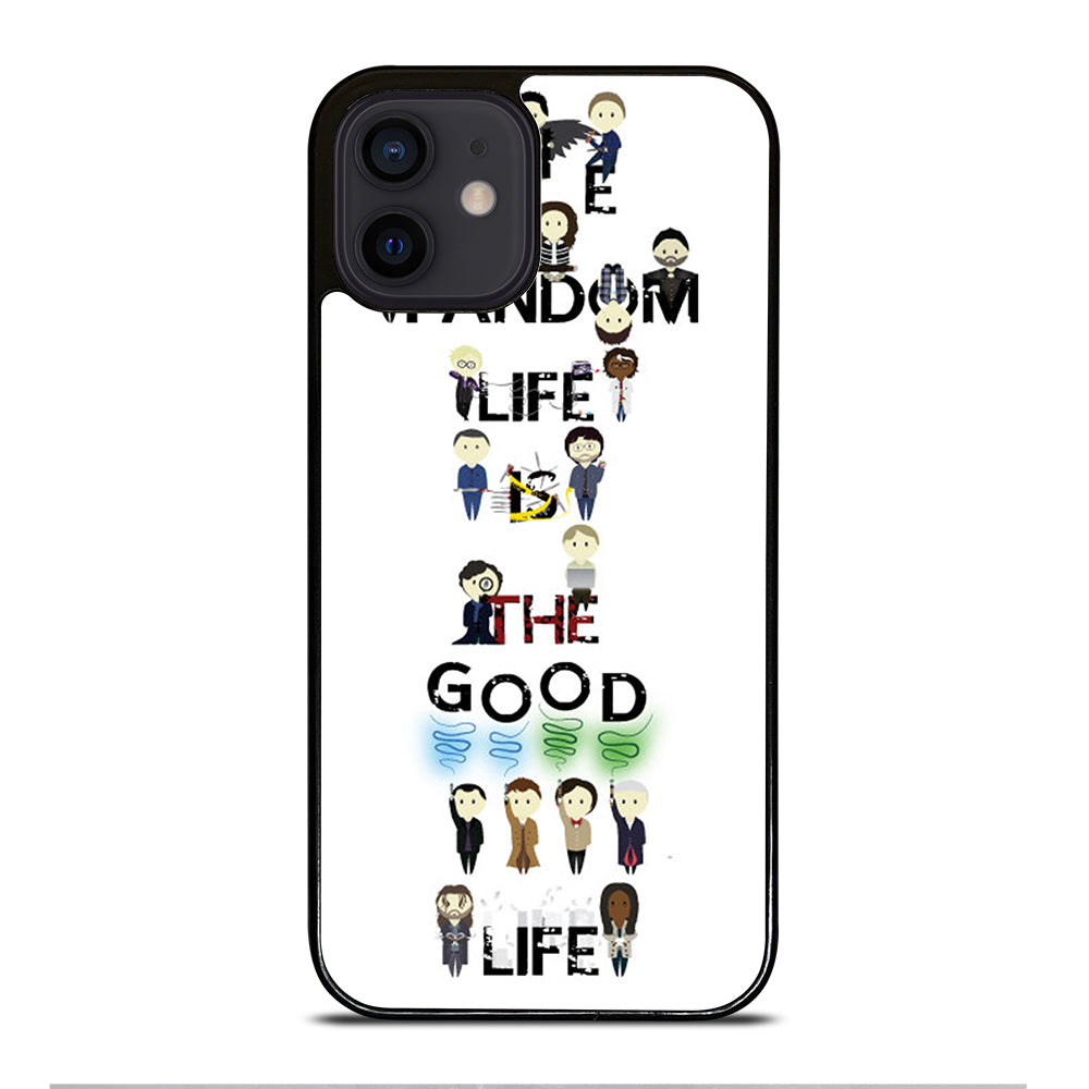 FANDOM LIFE QUOTE 4 iPhone 12 Mini Case Cover