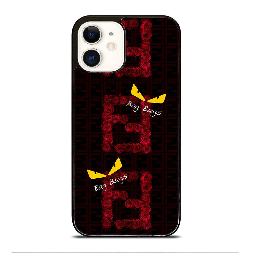 FENDI ROMA BAG BUGS iPhone 12 Case Cover