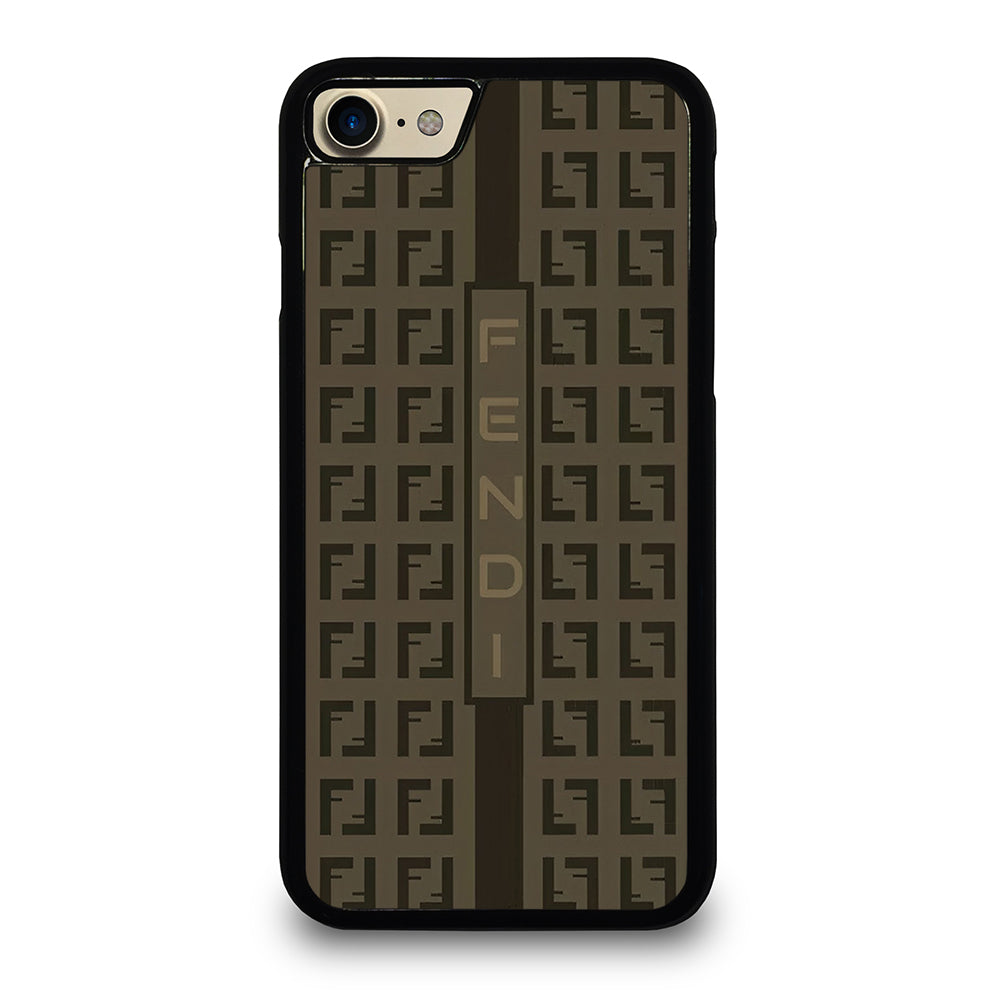 FENDI ROMA BROWN PATTERN 2 iPhone 7 / 8 Case Cover