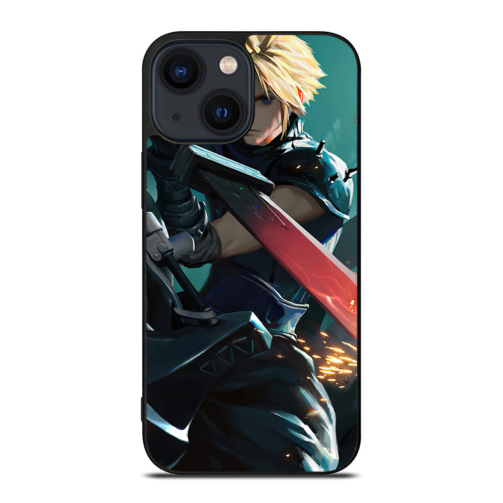 FINAL FANTASY CLOUD SWORD iPhone 14 Plus Case Cover