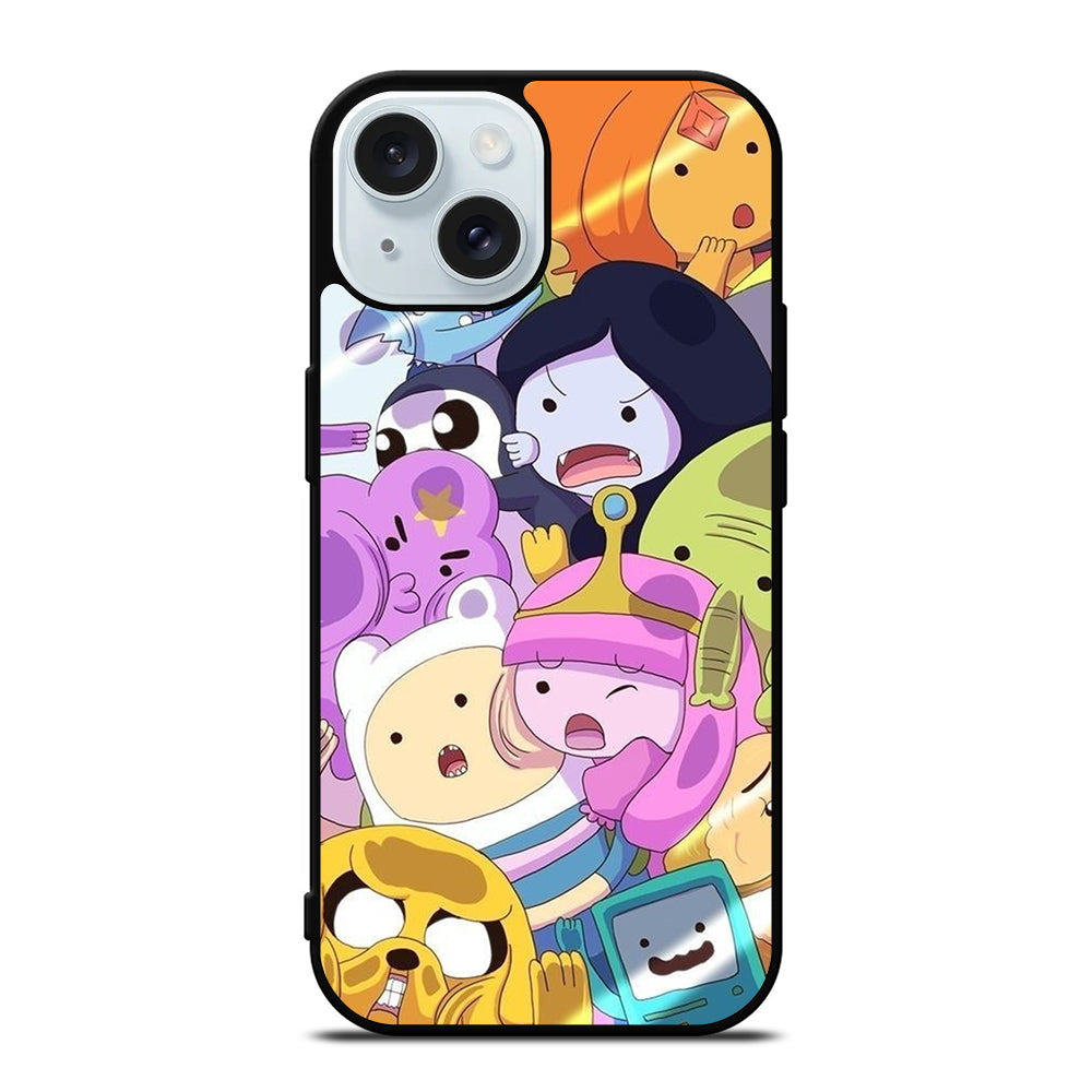FINN AND JAKE CHARACTER iPhone 15 Case Cover