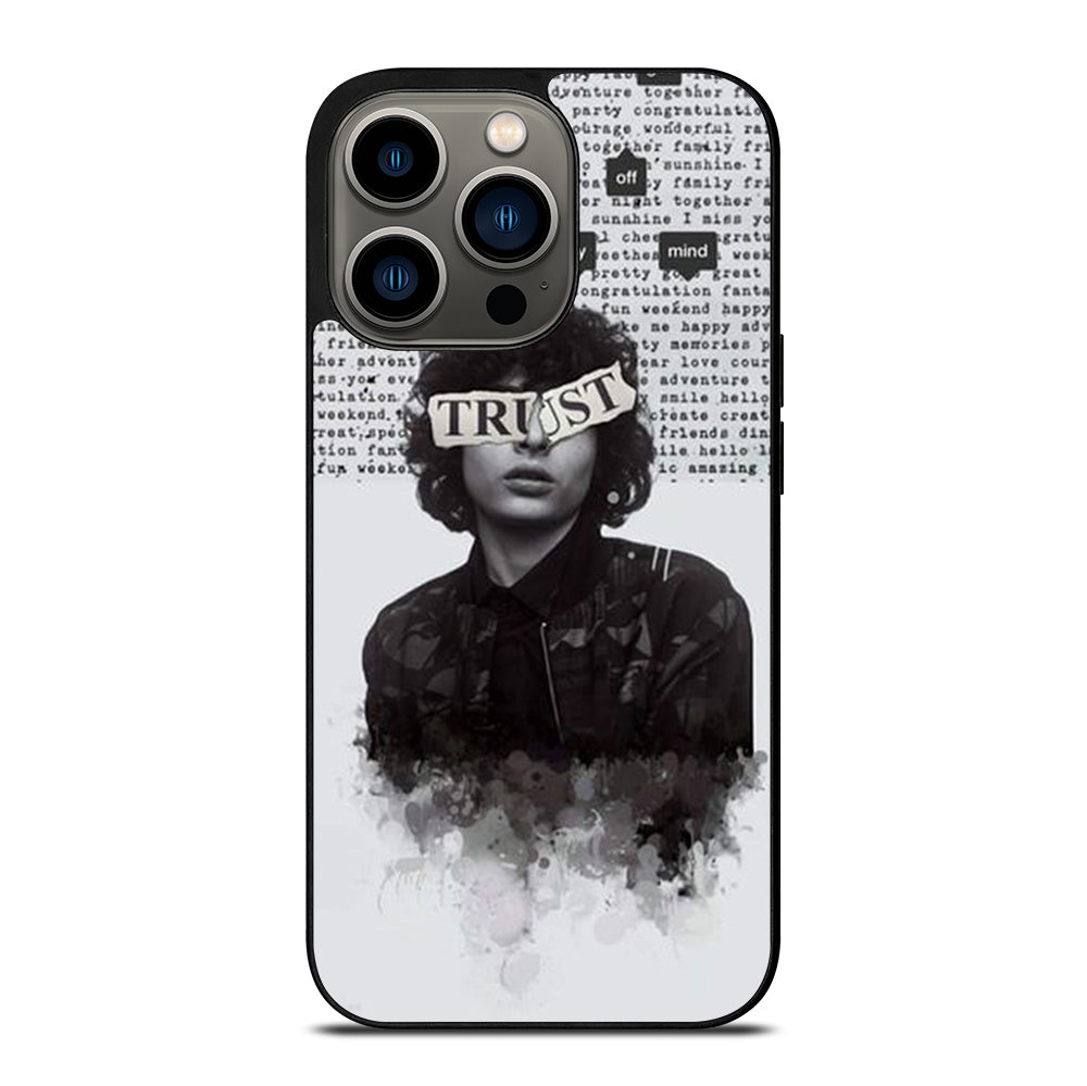 FINN WOLFHARD TRUST iPhone 13 Pro Case Cover