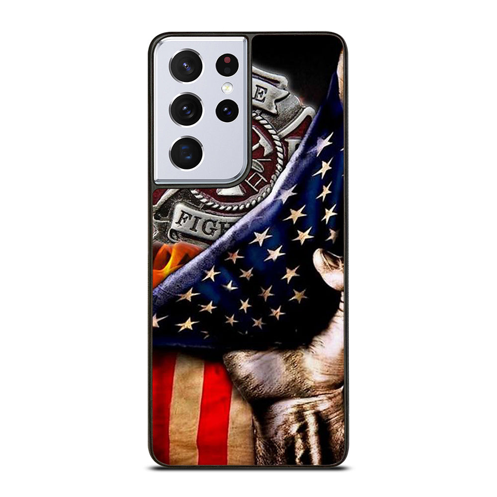 FIREFIGHTER FIREMAN SYMBOL Samsung Galaxy S21 Ultra Case Cover