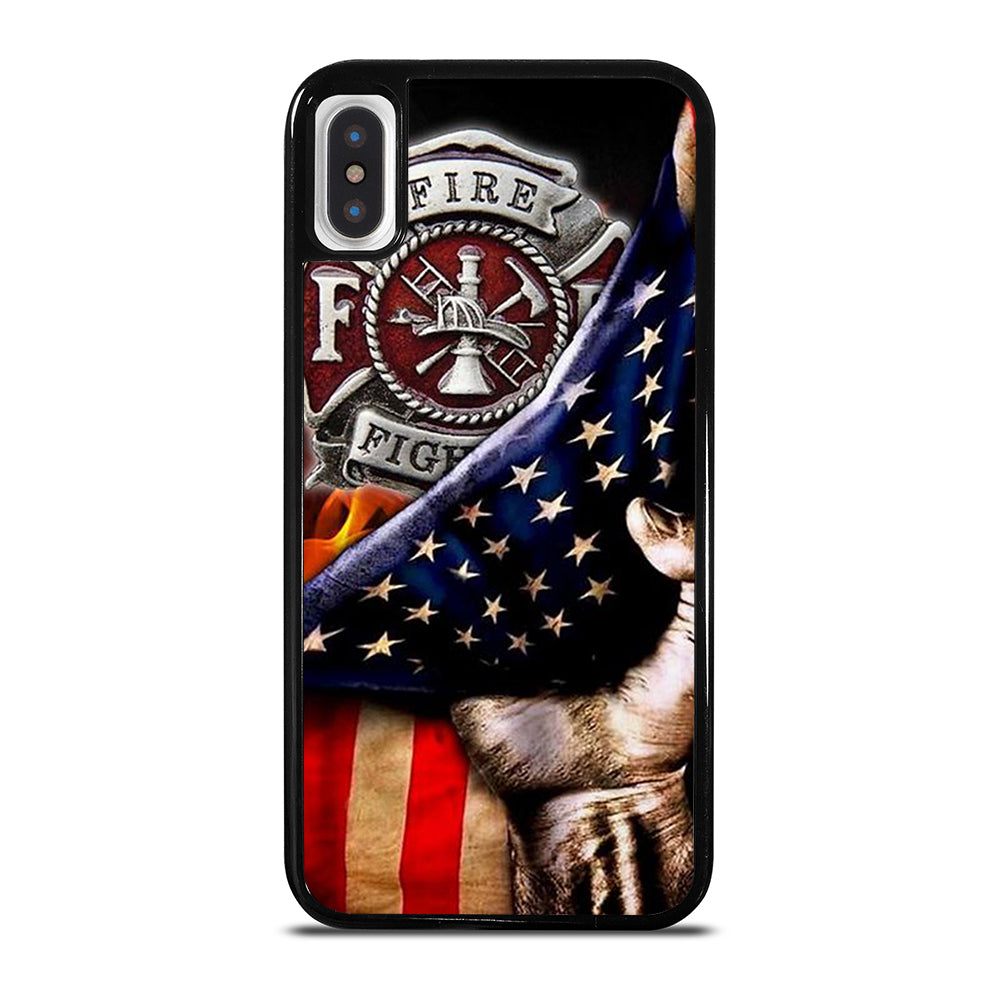 FIREFIGHTER FIREMAN SYMBOL iPhone X / XS Case Cover