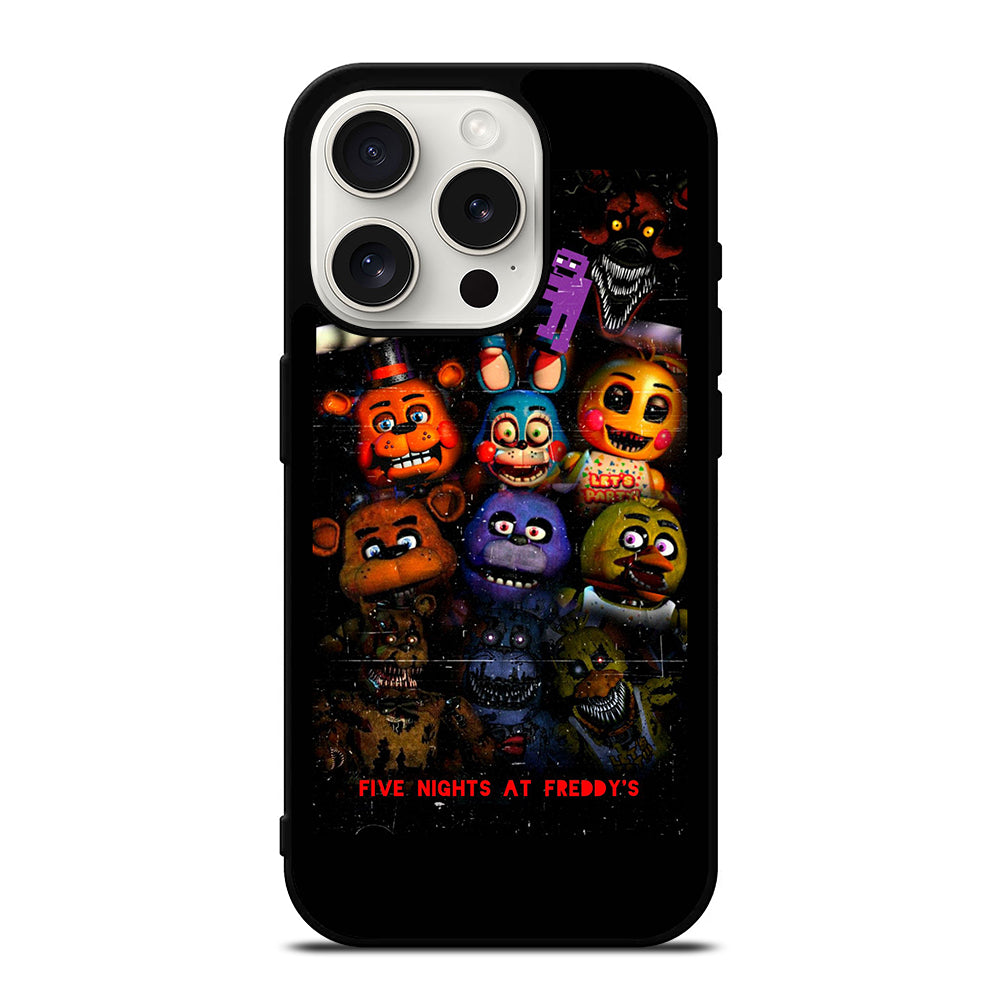 FIVE NIGHTS AT FREDDY'S CHARACTER iPhone 15 Pro Case Cover