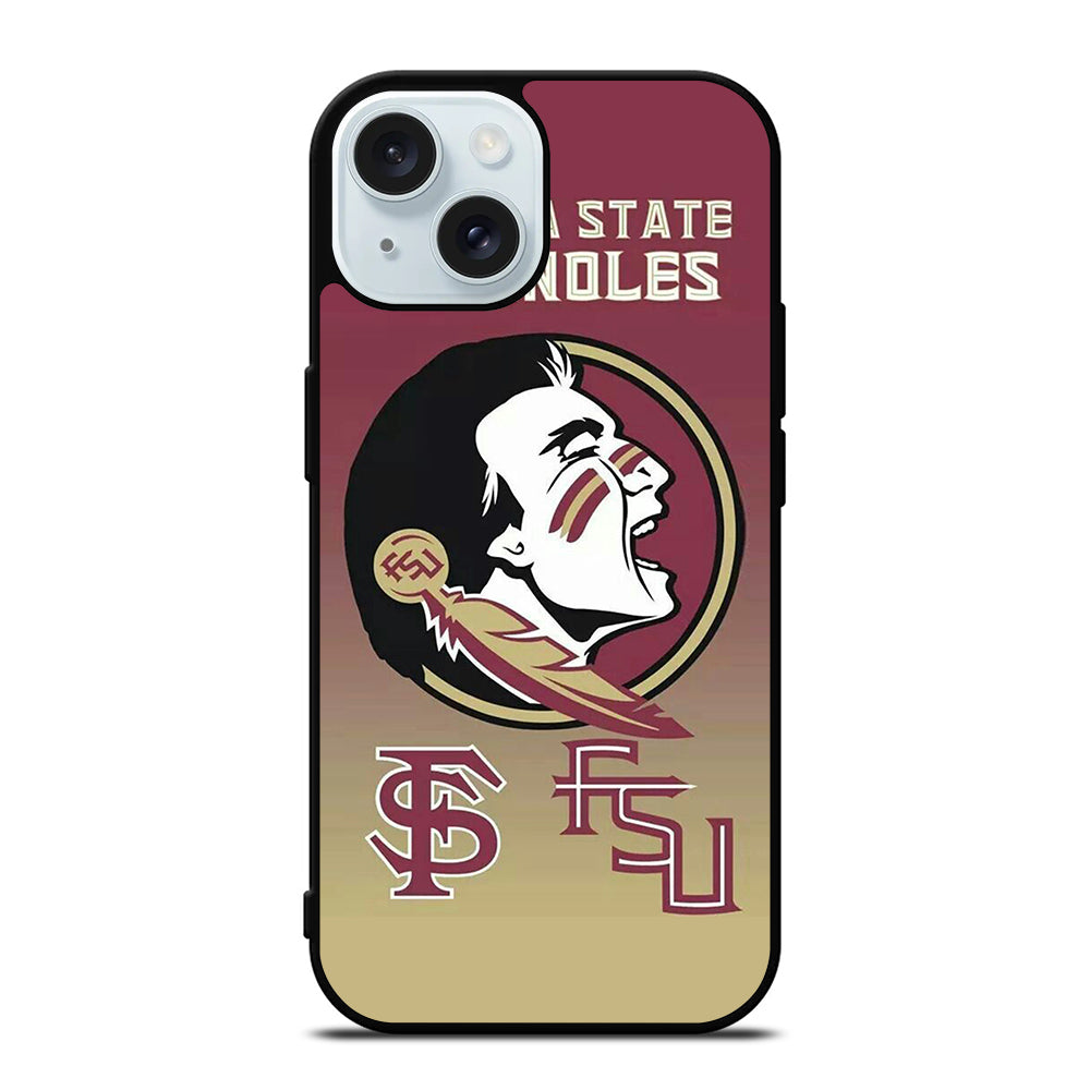 FLORIDA STATE FSU SYMBOL iPhone 15 Case Cover