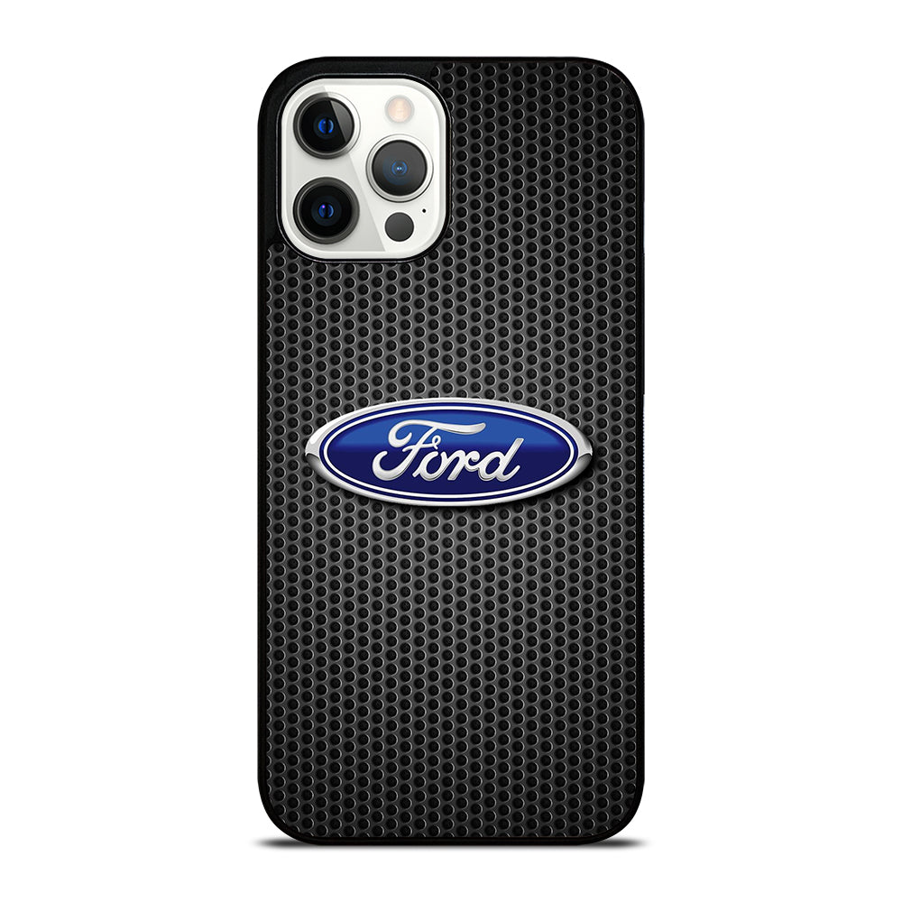 FORD METAL LOGO 2 iPhone 12 Pro Max Case Cover