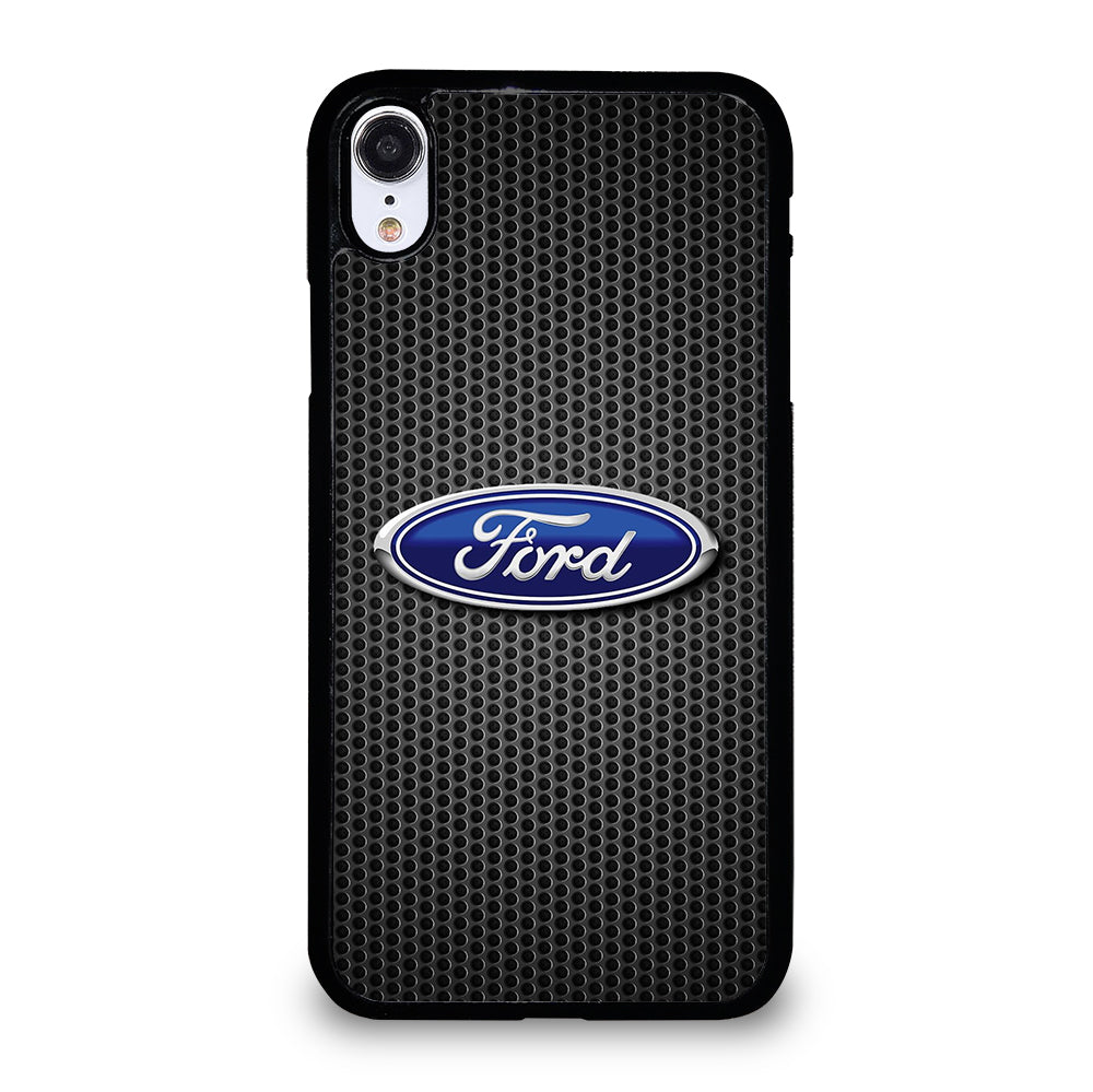 FORD METAL LOGO 2 iPhone XR Case Cover