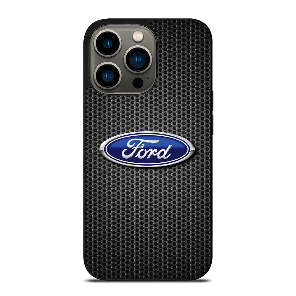 FORD METAL LOGO 2 iPhone 13 Pro Case Cover