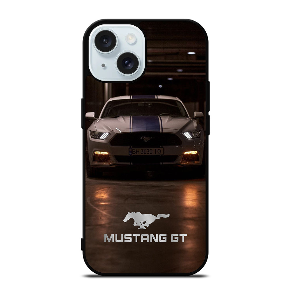 FORD MUSTANG GT CAR 2 iPhone 15 Case Cover