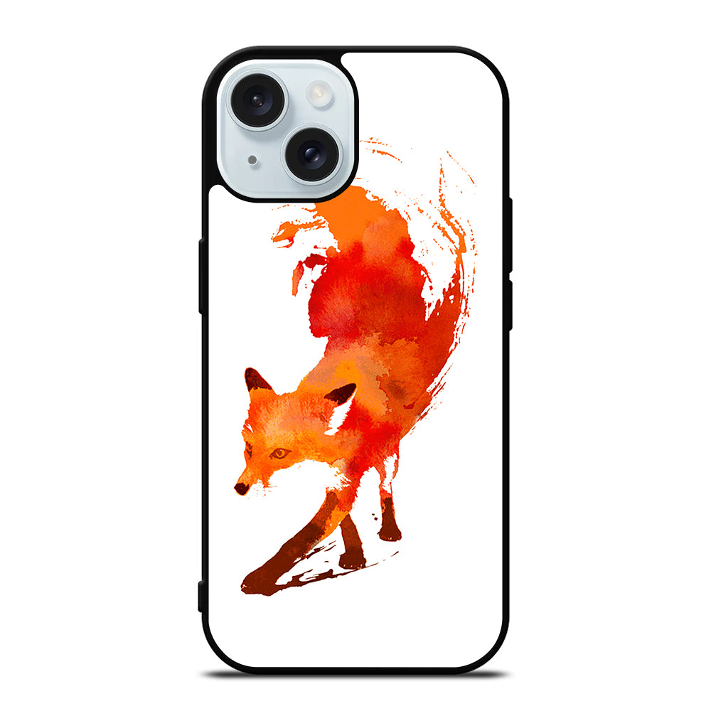 FOX VULPES SPLASH ART iPhone 15 Case Cover