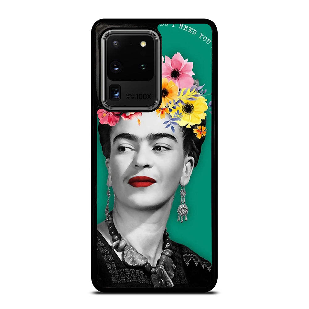 FRIDA KAHLO FACE ART Samsung Galaxy S20 Ultra Case Cover