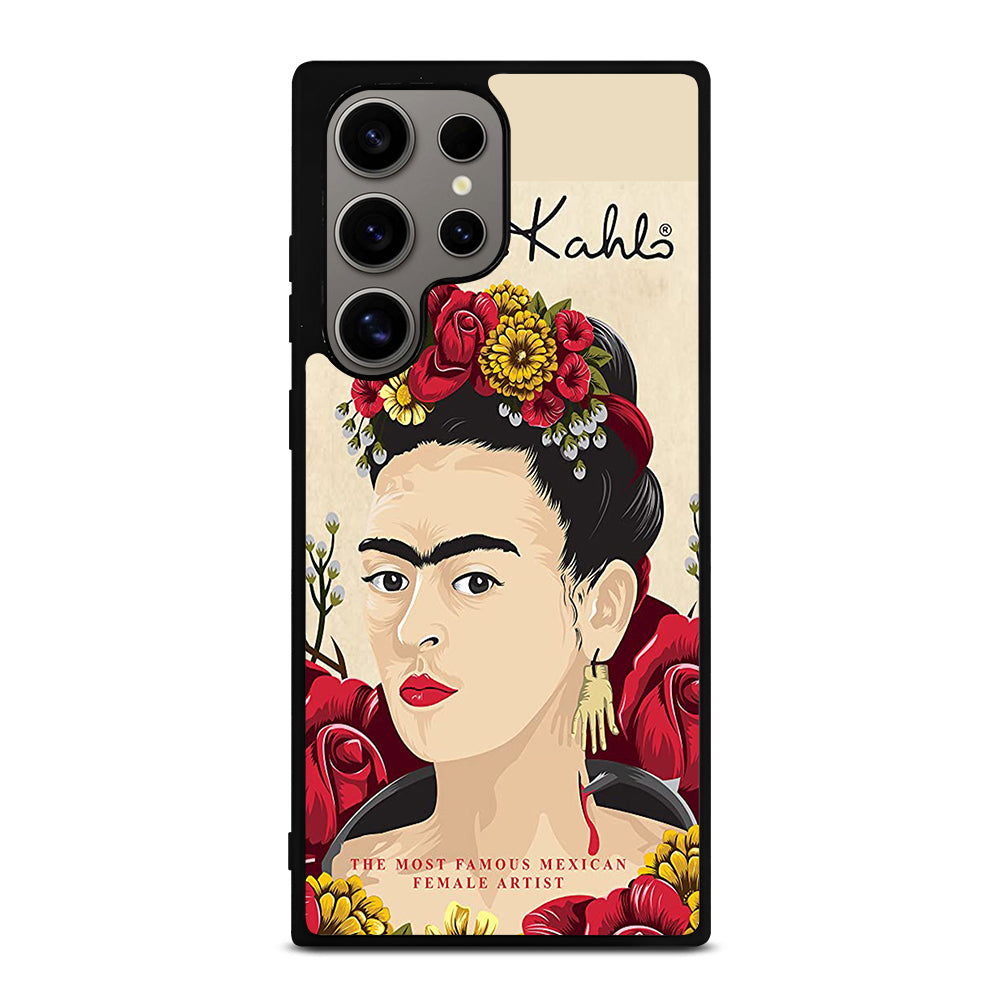 FRIDA KAHLO FLOWER Samsung Galaxy S24 Ultra Case Cover