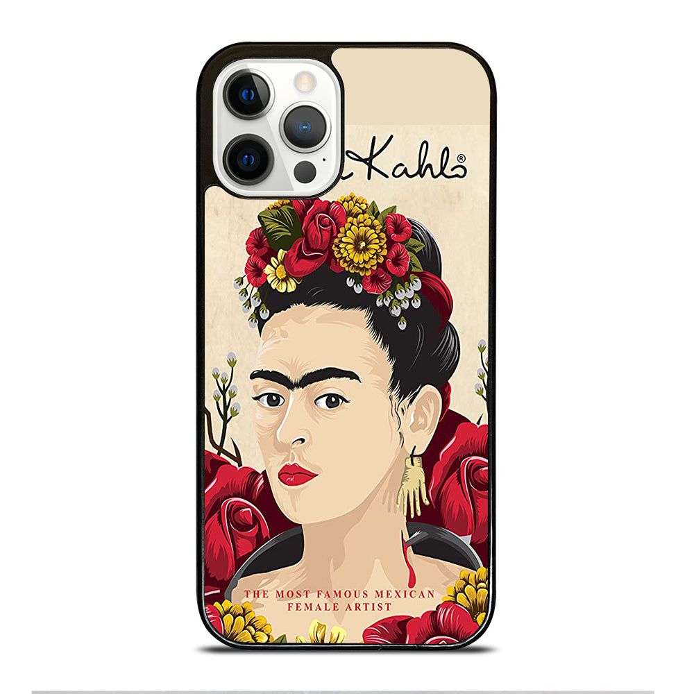 FRIDA KAHLO FLOWER iPhone 12 Pro Case Cover