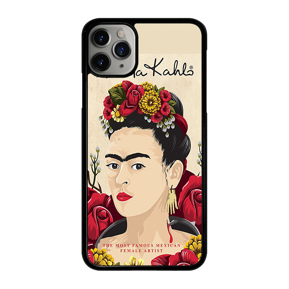 FRIDA KAHLO FLOWER iPhone 11 Pro Max Case Cover