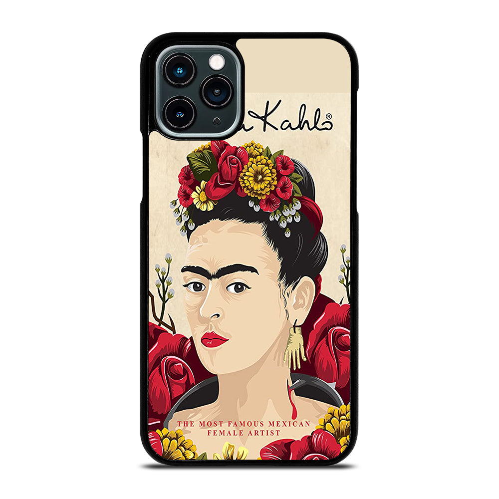 FRIDA KAHLO FLOWER iPhone 11 Pro Case Cover