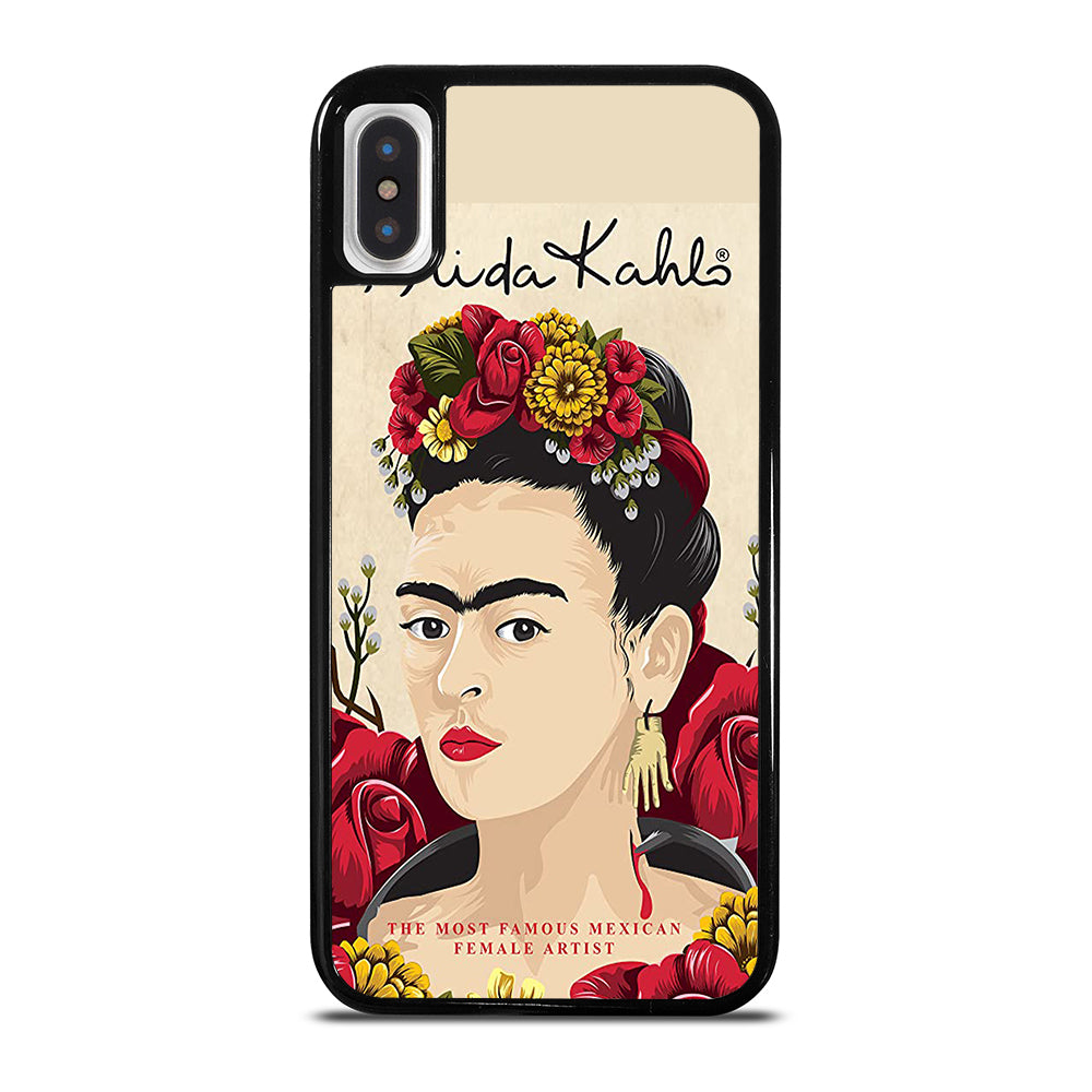 FRIDA KAHLO FLOWER iPhone X / XS Case Cover