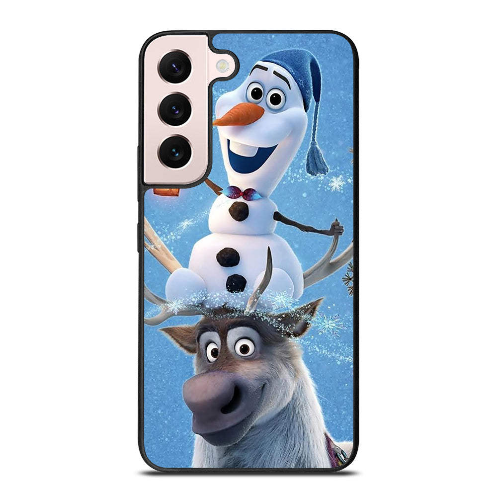 FROZEN OLAF AND SVEN CARTOON Samsung Galaxy S22 Plus Case Cover