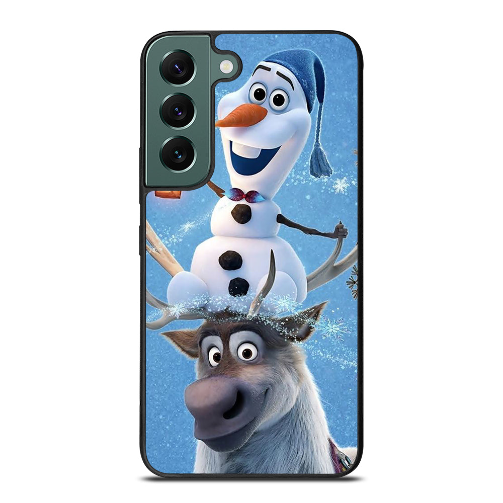 FROZEN OLAF AND SVEN CARTOON Samsung Galaxy S22 Case Cover