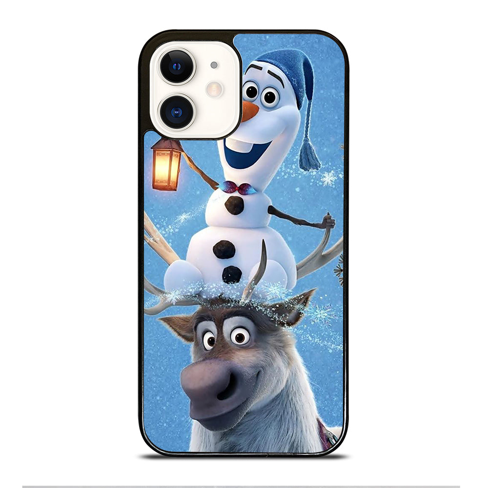 FROZEN OLAF AND SVEN CARTOON iPhone 12 Case Cover