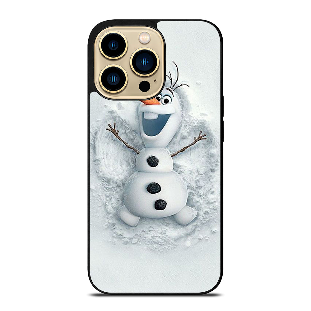 FROZEN OLAF CARTOON iPhone 14 Pro Max Case Cover