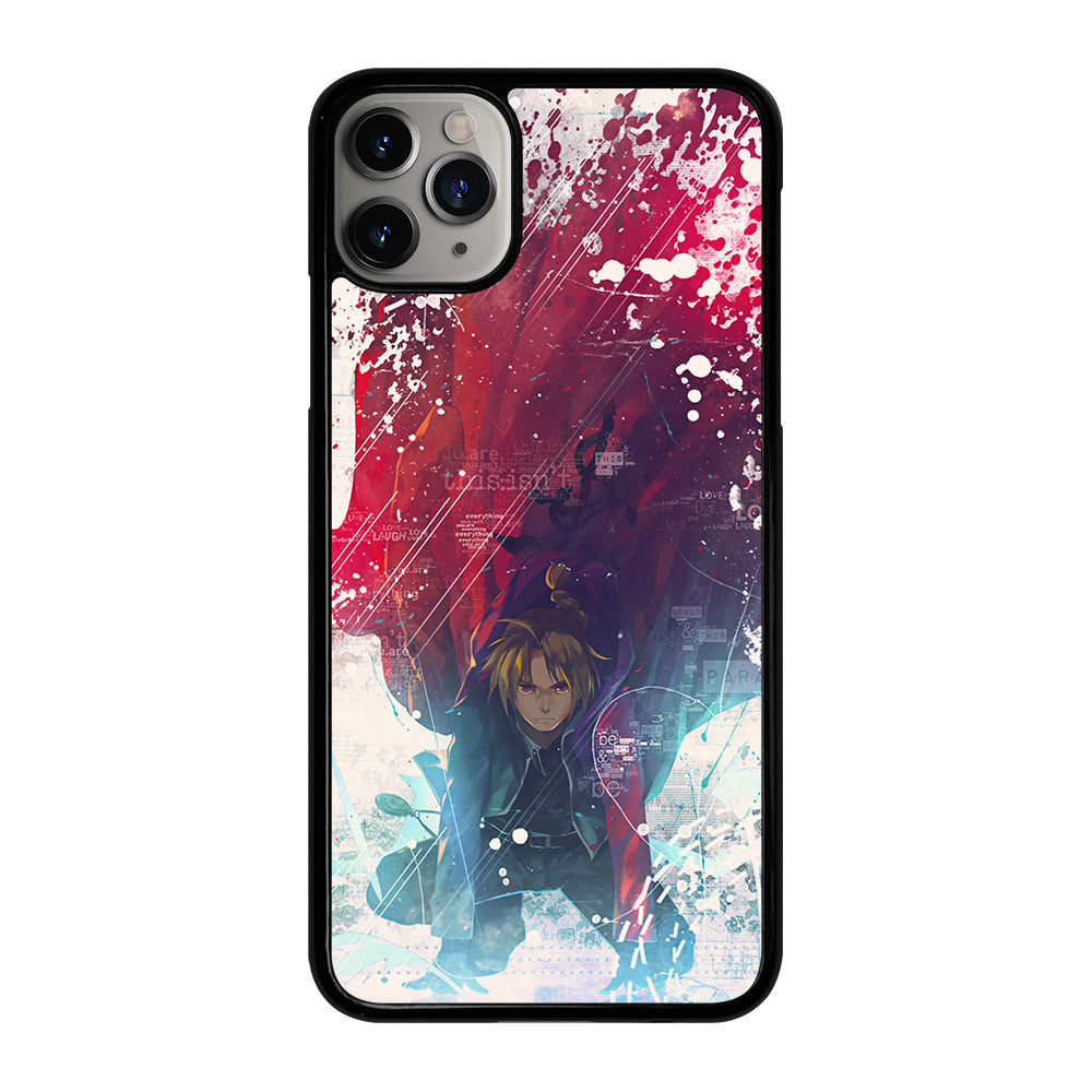 FULLMETAL ALCHEMIST EDWARD ELRIC iPhone 11 Pro Max Case Cover