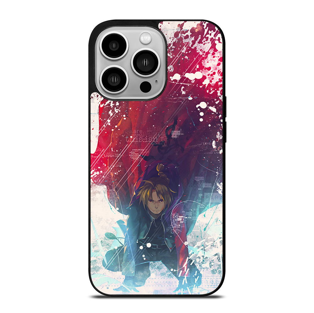 FULLMETAL ALCHEMIST EDWARD ELRIC iPhone 14 Pro Case Cover