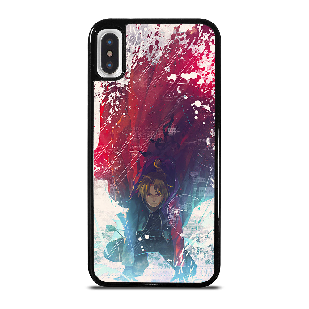 FULLMETAL ALCHEMIST EDWARD ELRIC iPhone X / XS Case Cover