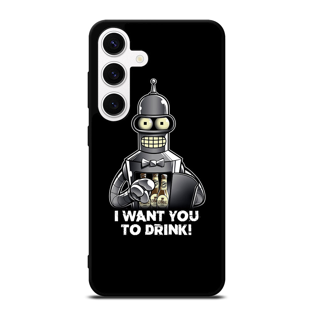 FUTURAMA BENDER QUOTE 2 Samsung Galaxy S24 Case Cover