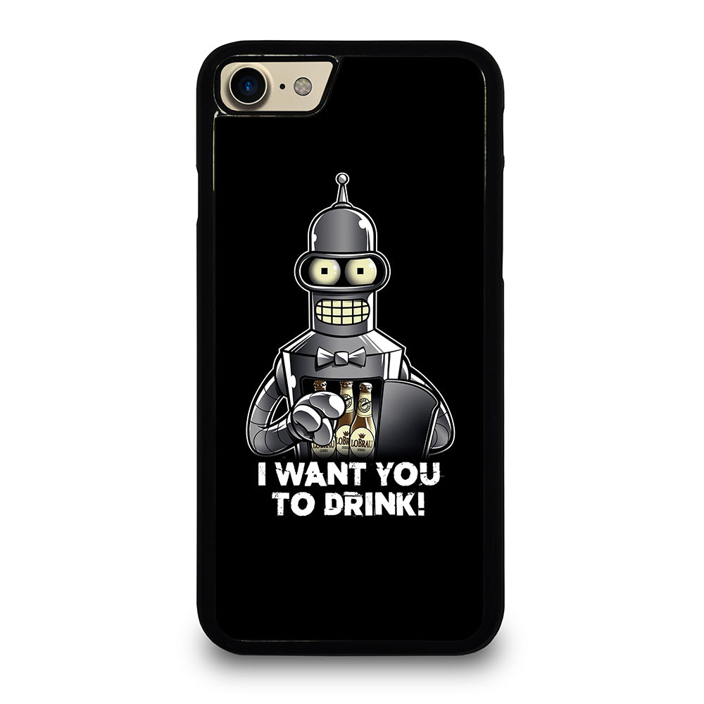 FUTURAMA BENDER QUOTE 2 iPhone 7 / 8 Case Cover