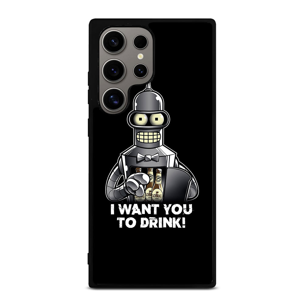 FUTURAMA BENDER QUOTE 2 Samsung Galaxy S24 Ultra Case Cover
