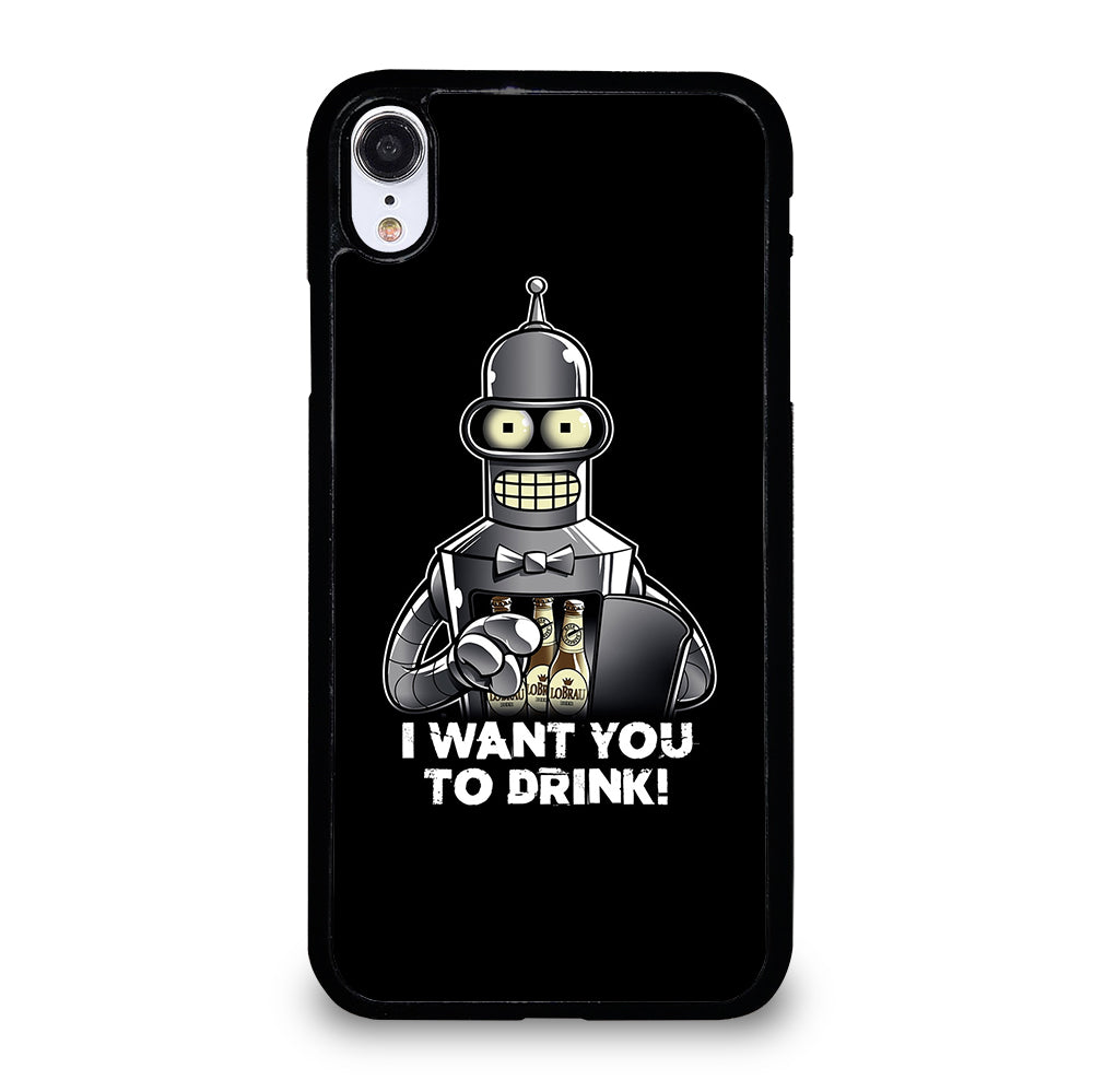 FUTURAMA BENDER QUOTE 2 iPhone XR Case Cover