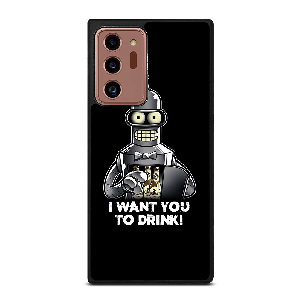 FUTURAMA BENDER QUOTE 2 Samsung Galaxy Note 20 Ultra Case Cover