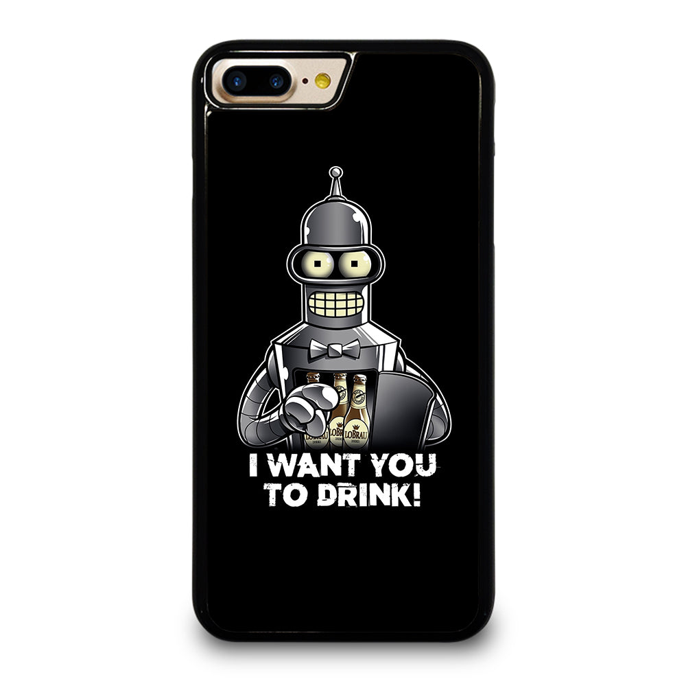 FUTURAMA BENDER QUOTE 2 iPhone 7 / 8 Plus Case Cover