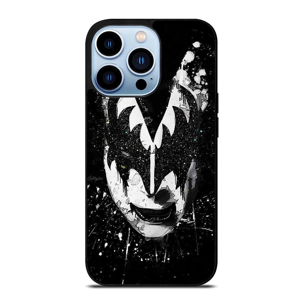 GENE SIMMONS FACE ART KISS BAND iPhone 13 Pro Max Case Cover